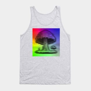 Glitched Mushroom Tank Top